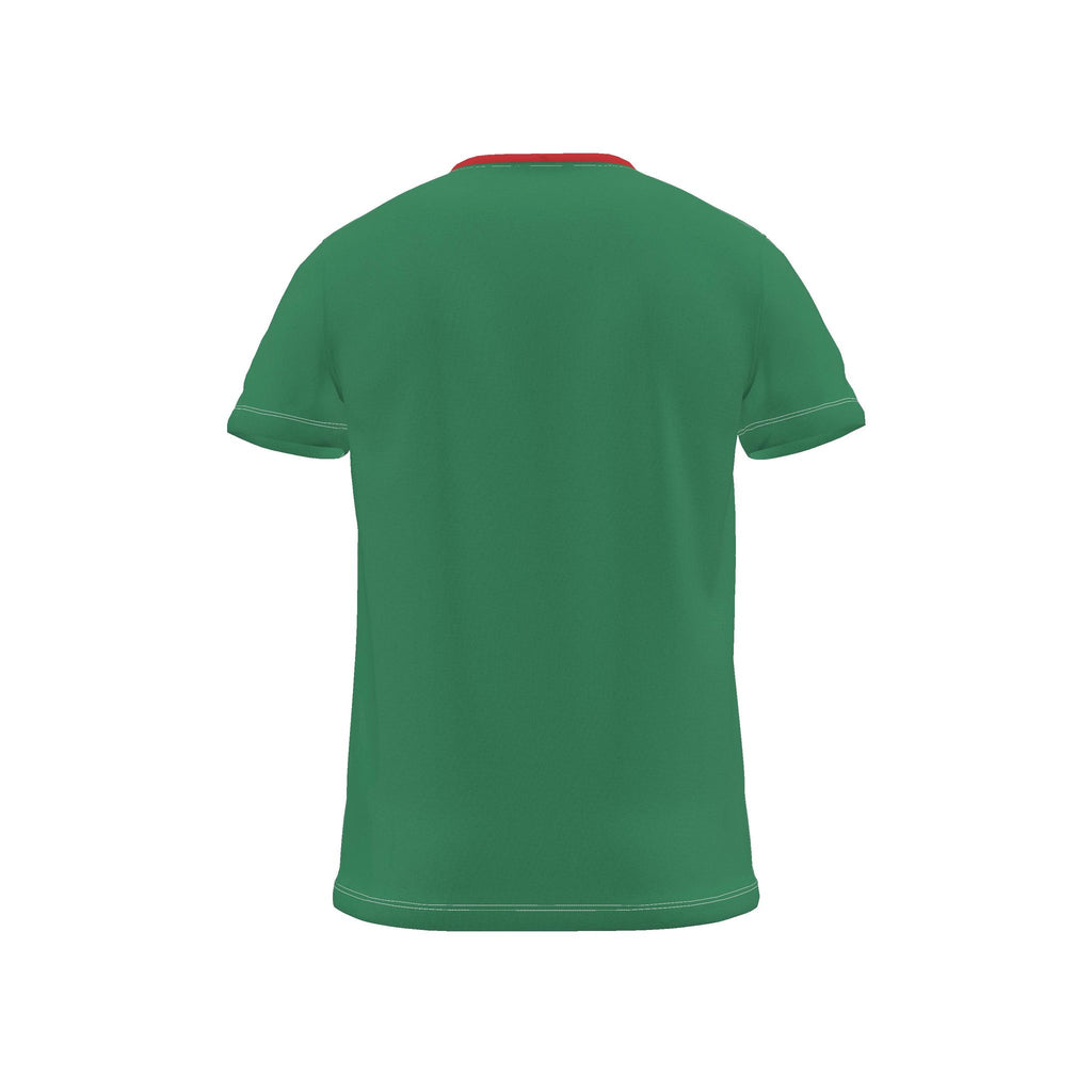 Cut And Sew All Over Print T Shirt