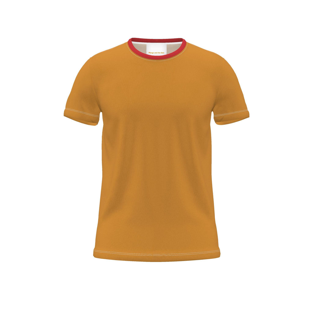 Cut And Sew All Over Print T Shirt