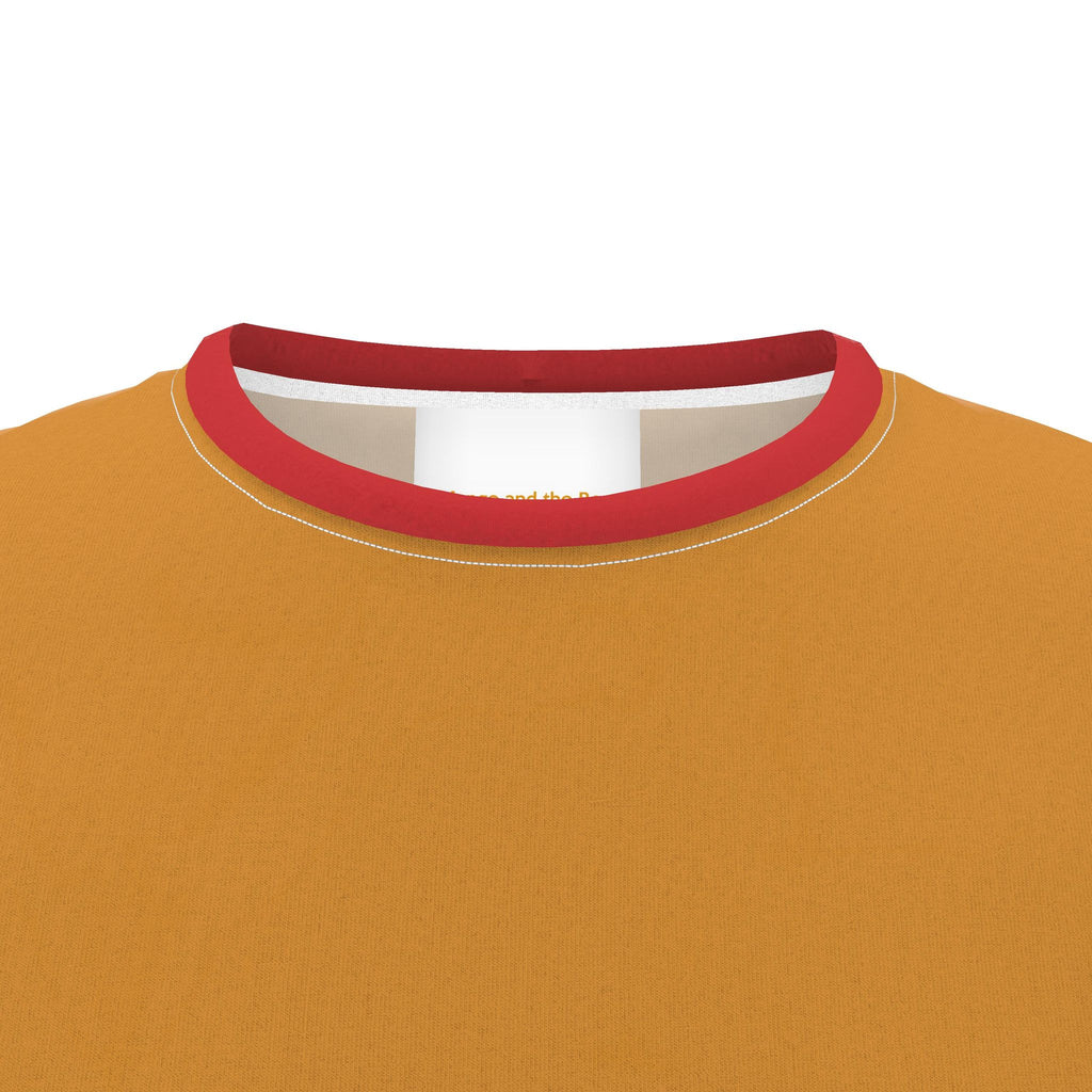 Cut And Sew All Over Print T Shirt