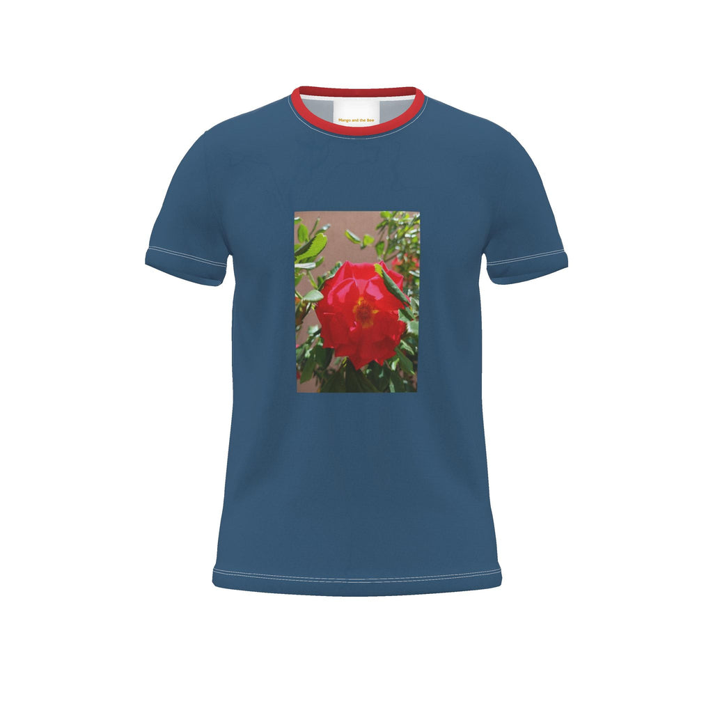 Cut And Sew All Over Print T Shirt