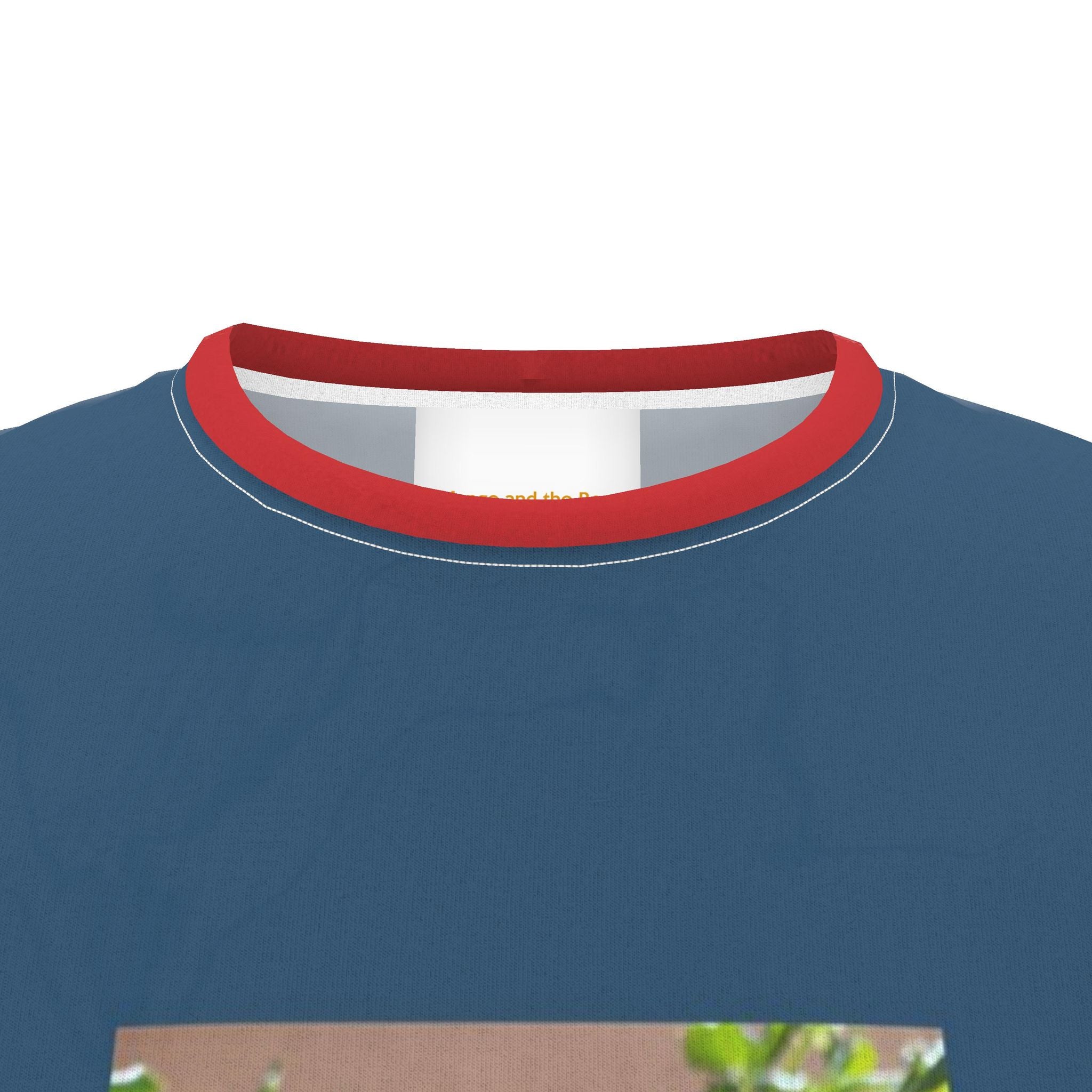 Cut And Sew All Over Print T Shirt