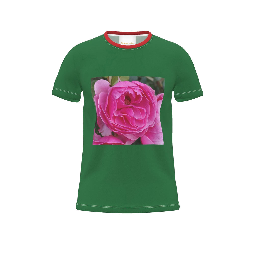 Cut And Sew All Over Print T Shirt